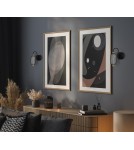 Modern wall lamps - Italux Marco Wall lamp 1xLED 6W 310 lm 3000K (Warm white) black WL-84283-1-BK - product 4