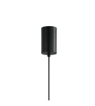 Single pendant lamps - Italux Marco Pendant 1xLED 10W 590 lm 3000K (Warm White) black PND-84283-2-BK - product 4
