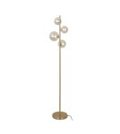 Floor lamps spheres - Italux Canello Floor Floor 4xG9 20W Gold FL-406007-4-HBR - product 1