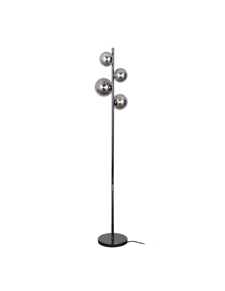 Floor lamps spheres - Italux Canello Floor lamp 4xG9 20W pearl black FL-406007-4-BCR - product kolory-swiatla.pl 1