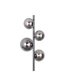 Floor lamps spheres - Italux Canello Floor lamp 4xG9 20W pearl black FL-406007-4-BCR - product 3