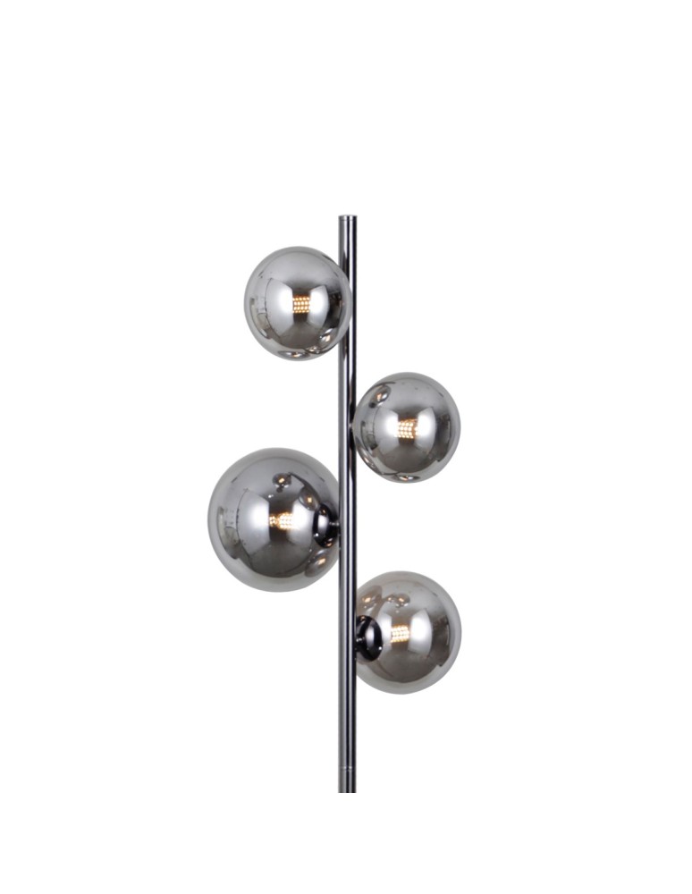Floor lamps spheres - Italux Canello Floor lamp 4xG9 20W pearl black FL-406007-4-BCR - product kolory-swiatla.pl 3