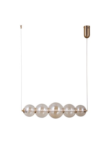 Italux Butero Pendant 1xLED 18W 1650 lm 3000K (Warm White) Gold PND-34359-5H-HBR-AMB