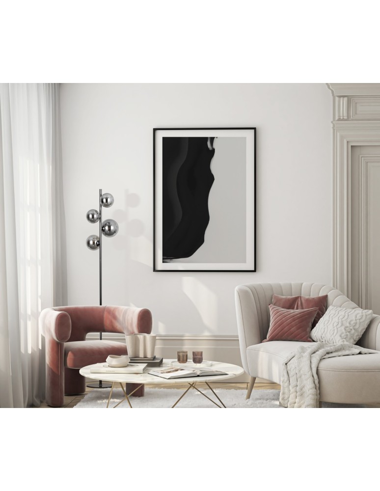 Floor lamps spheres - Italux Canello Floor lamp 4xG9 20W pearl black FL-406007-4-BCR - product kolory-swiatla.pl 4