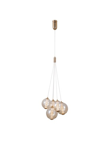 Italux Butero Pendant 5xLED 20W 1830 lm 3000K (Warm White) Gold PND-34359-5-HBR-AMB - product 2