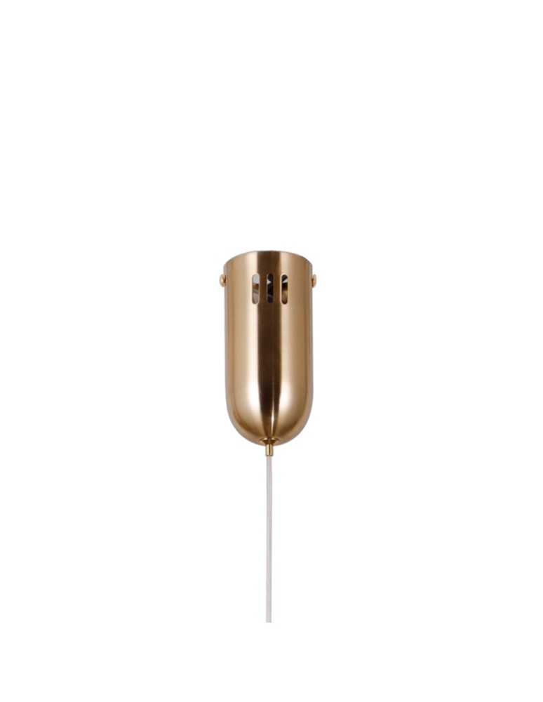 Pendant lamps - Italux Butero Pendant 5xLED 20W 1830 lm 3000K (Warm White) Gold PND-34359-5-HBR-AMB - product kolory-swiatla.pl 4