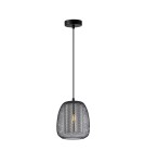 Single pendant lamps - Italux Amiria Pendant 1xE27 40W Black PND-28612-BK-SG - product 1