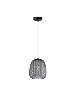 Italux Amiria Pendant 1xE27 40W Black PND-28612-BK-SG