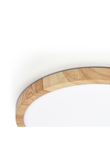 Italux Alata Plafond 1xLED 32W 3800 lm 2800K+4000K+ 6000K IP44 wood PLF-72836-400R-32W-WO - product 2
