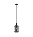 Single pendant lamps - Italux Zona Pendant 1xE27 40W Black PND-29258S-1-BK-SG - product 2