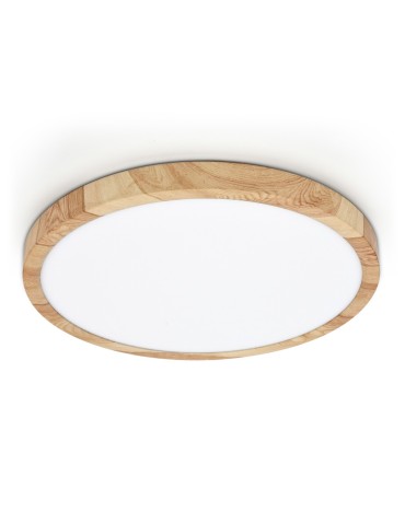 Italux Alata Plafond 1xLED 32W 3800 lm 2800K+4000K+ 6000K IP44 wood PLF-72836-400R-32W-WO