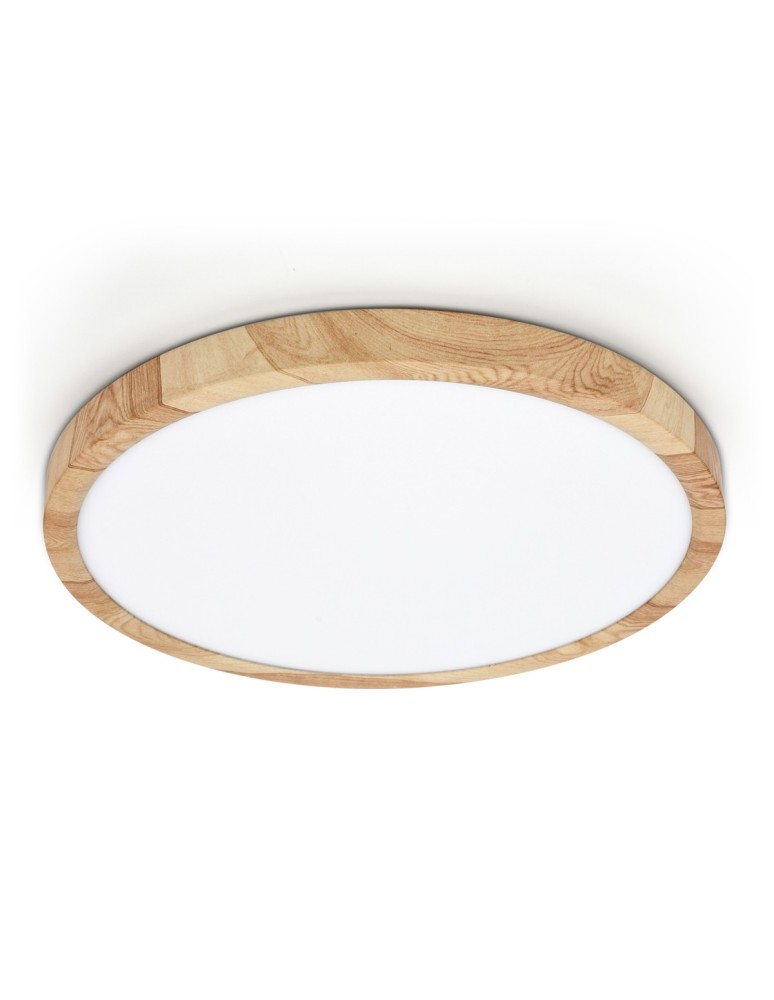 LED Plafonds - Italux Alata Plafond 1xLED 32W 3800 lm 2800K+4000K+ 6000K IP44 wood PLF-72836-400R-32W-WO - product kolory-swiatla.pl 1