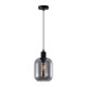 Italux Zona Wisząca 1xE27 40W Czarny PND-29258S-1-BK-SG