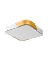 Italux Santer Surface-mounted 1xLED 24W 2400 lm 3000K (Warm White) Wood, white PLF-13187-WH-WO