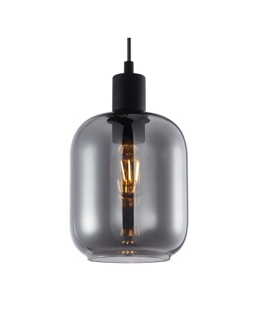 Italux Zona Pendant 1xE27 40W Black PND-29258S-1-BK-SG