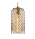 Single pendant lamps - Italux Renti Pendant 1xE27 40W Gold PND-25205-1S-BK-AMB - product 1