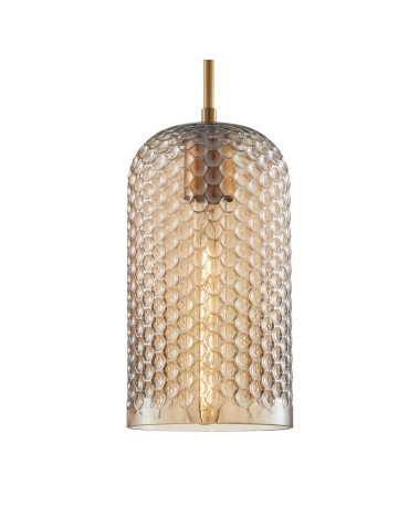 Italux Renti Pendant 1xE27 40W Gold PND-25205-1S-BK-AMB