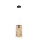 Single pendant lamps - Italux Renti Pendant 1xE27 40W Gold PND-25205-1S-BK-AMB - product 2