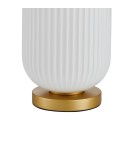 Decorative table lamps - Italux Olmeto Desk 1xE27 10W Gold TB-28798-1-GD-WH - product 2