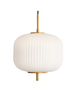 Italux Olmeto Pendant 1xE27 10W Gold PND-28798A-1-GD-WH