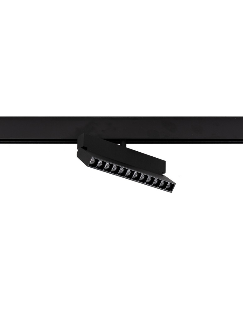 Magnetic rail lamps - Italux Magnetic Norman Roto for Magnetic System 12xLED 12W 1400 lm 4000K (Neutral White) Black TRM-79392-12W-ROT-4K - product kolory-swiatla.pl 1
