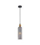 Single pendant lamps - Italux Levie Pendant 1xE27 40W Gold PND-28636-1L-GD-SG - product 3