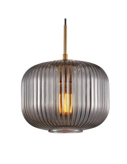 Italux Gavino Wisząca 1xE27 40W Złoty PND-26476-1-BRO-SG