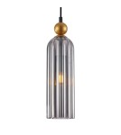 Single pendant lamps - Italux Levie Pendant 1xE27 40W Gold PND-28636-1L-GD-SG - product 1