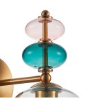 Designer wall lamps - Italux Busco Wall lamp 1xE27 40W Gold WL-30263-1B-BRO-SG - product 2