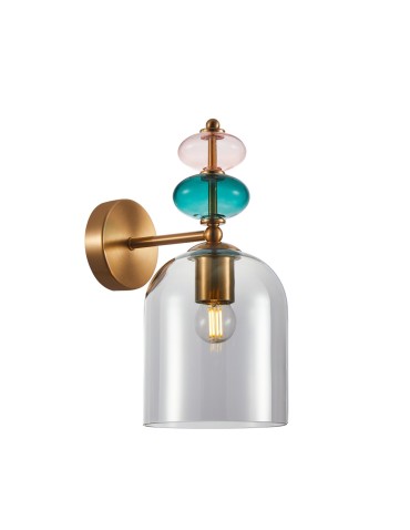 Italux Busco Kinkiet 1xE27 40W Złoty WL-30263-1B-BRO-SG