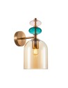 Italux Busco Wall lamp 1xE27 40W Gold WL-30263-1B-BRO-AMB