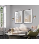 Designer wall lamps - Italux Busco Wall lamp 1xE27 40W Gold WL-30263-1B-BRO-SG - product 3