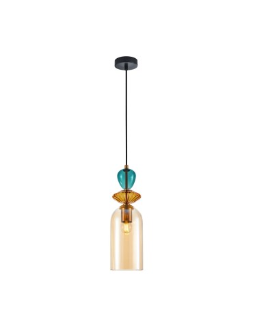Italux Busco Pendant 1xE27 40W Gold, Black PND-30263-1C-BRO-AMB - product 2