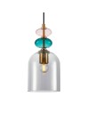 Italux Busco Pendant 1xE27 40W Gold, Black PND-30263-1B-BRO-SG