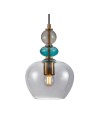 Italux Busco Pendant 1xE27 40W Gold, Black PND-30263-1A-BRO-SG