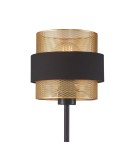 Table lamps with lampshade - Italux Desk Bans 1xE27 40W Gold, Black TB-27467-1-BK-GD - product 2