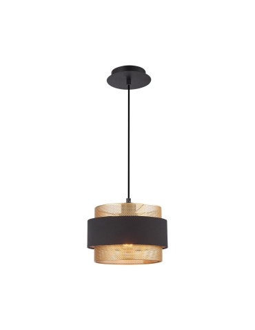 Italux Bans Pendant 1xE27 40W Gold, Black PND-27467-1-BK-GD - product 2