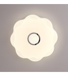 LED Plafonds - Italux Normi LED Plafond 12W 840 lm 4000K (Neutral White) White PLF-85740-S-CL - product 3