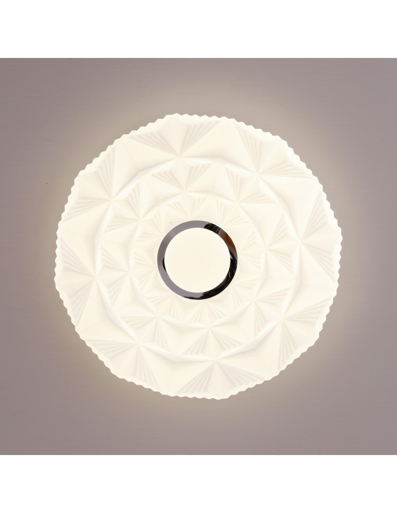 LED Plafonds - Italux Kelmi LED Plafon 12W 840 lm 4000K (Neutral White) White PLF-64839-S-CL - product kolory-swiatla.pl 3