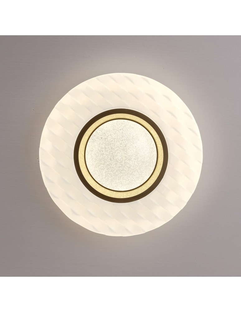LED Plafonds - Italux Bumi LED Plafond 24W 1680 lm 4000K (Neutral White) White PLF-53647-M-CL - product kolory-swiatla.pl 3