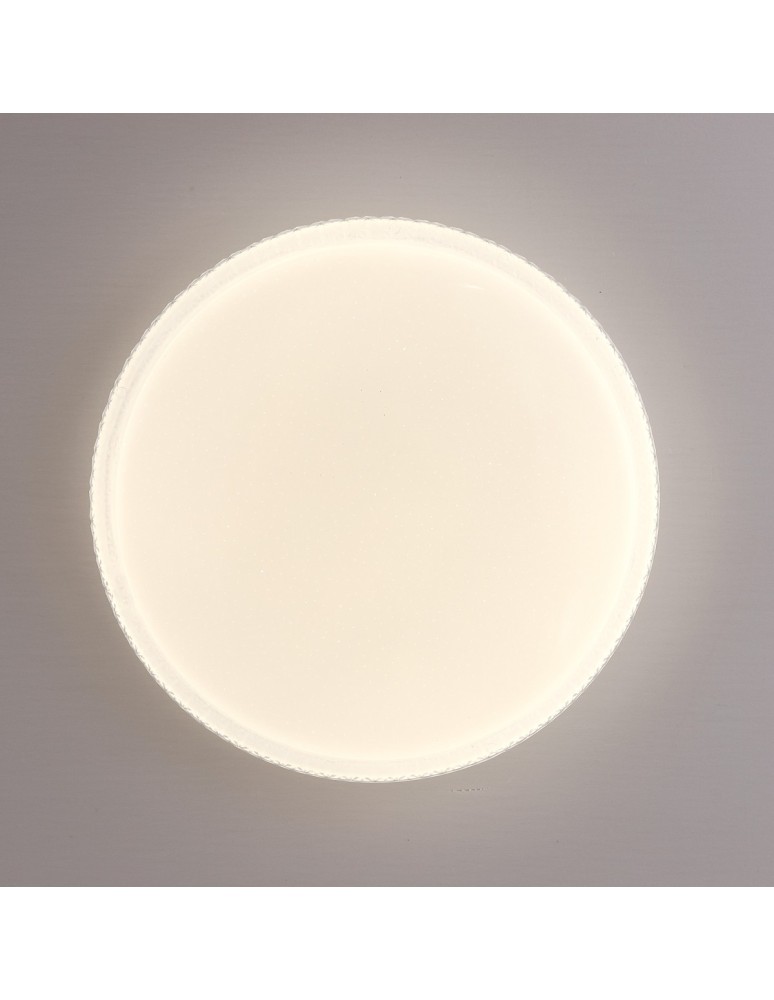 LED Plafonds - Italux Borla LED Plafond 18W 1260 lm 4000K (Neutral White) White PLF-63748-M-CL - product kolory-swiatla.pl 3