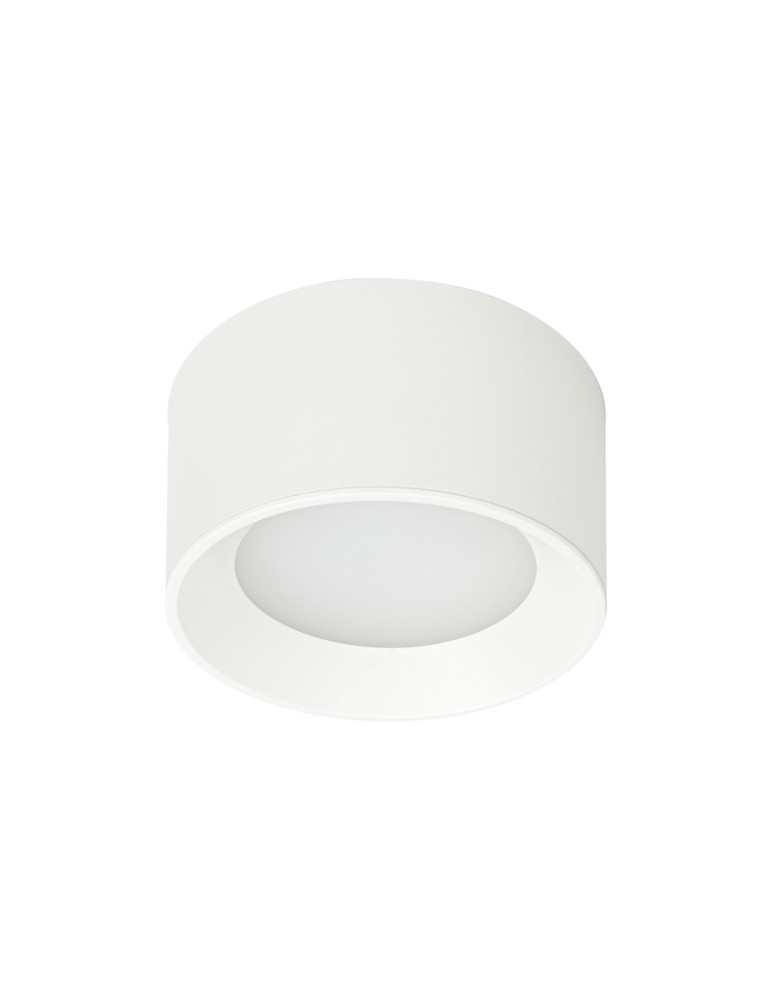 Bathroom ceiling lamps - Italux Sirius Surface-mounted White IP44 1xLED 8W 3000K+4000K WG-604A/WK-WW/MULTI - product kolory-swiatla.pl 1