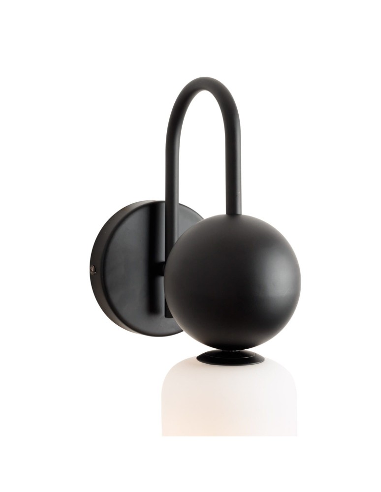 Retro wall lamps - Maxlight Wall lamp Roma Black W0381 - product kolory-swiatla.pl 3