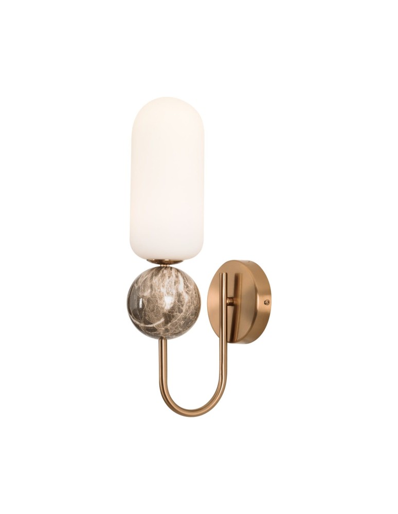 Retro wall lamps - Maxlight Wall lamp Roma Gold W0380 - product kolory-swiatla.pl 2