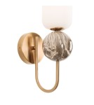 Retro wall lamps - Maxlight Wall lamp Roma Gold W0380 - product 3