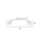 LED power supplies - Maxlight Modular 6W On/Off Transformer HT180 6W ON/OFF. - product 2