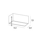 LED flush-mounted lamps - Maxlight Modular Recessed Luminaire, To be Completed With Hm180 Module And Ht180 Trafo H180.06. - product 4