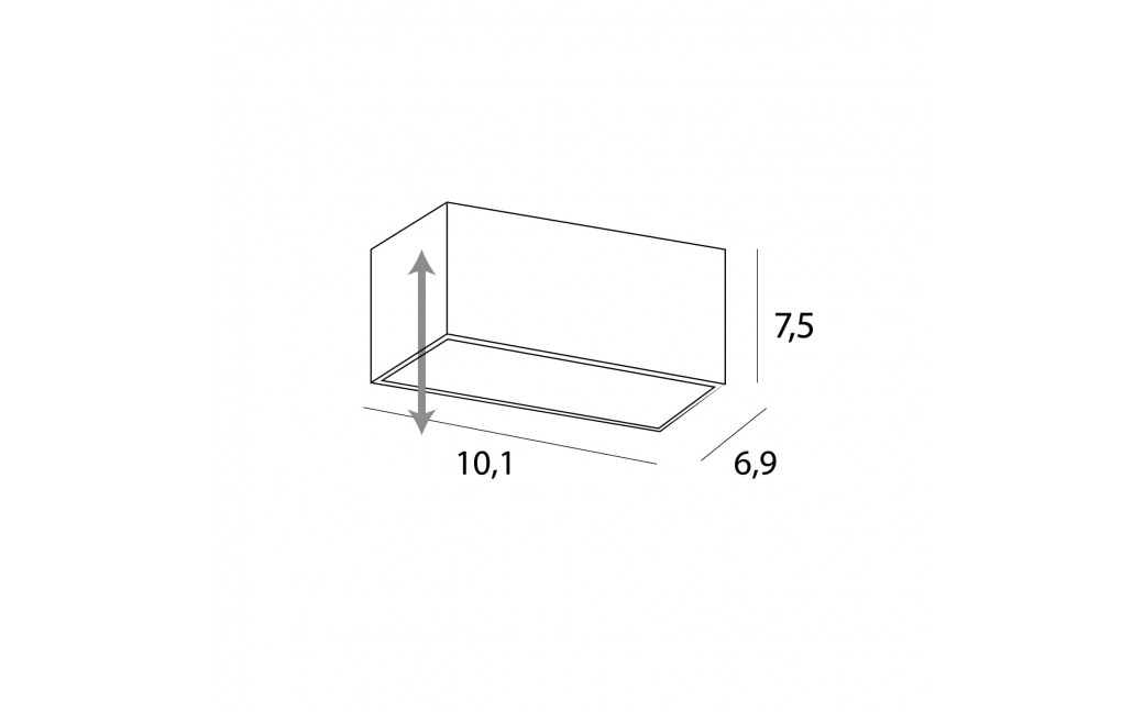 Maxlight Oprawa Wpustowa Modular, Do Skompletowania Z Modułem Hm180 I Trafo Ht180 H180.06