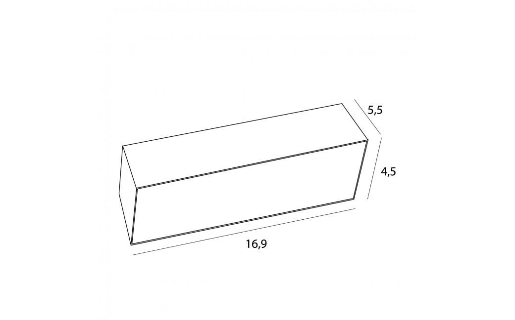 Maxlight Oprawa Wpustowa Modular, Do Skompletowania Z Modułem Hm180 I Trafo Ht180 H180.07