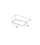 LED flush-mounted lamps - Maxlight Modular Recessed Luminaire, To be Completed With Hm180 Module And Ht180 Trafo H180.01 Module. - product 4